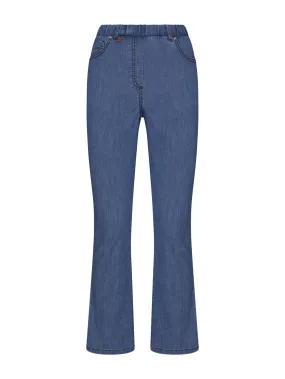 Light Denim Straight Leg Jeans - Delave'