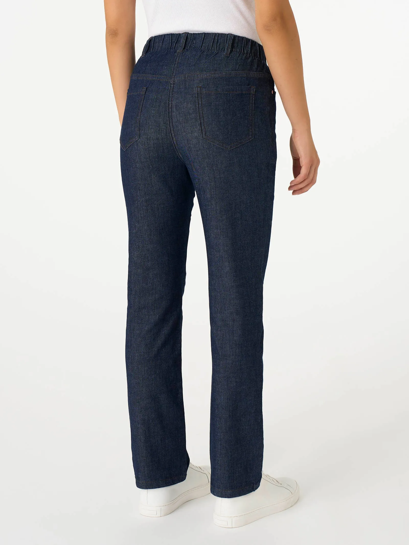 Light Denim Straight Leg Jeans - Delave'