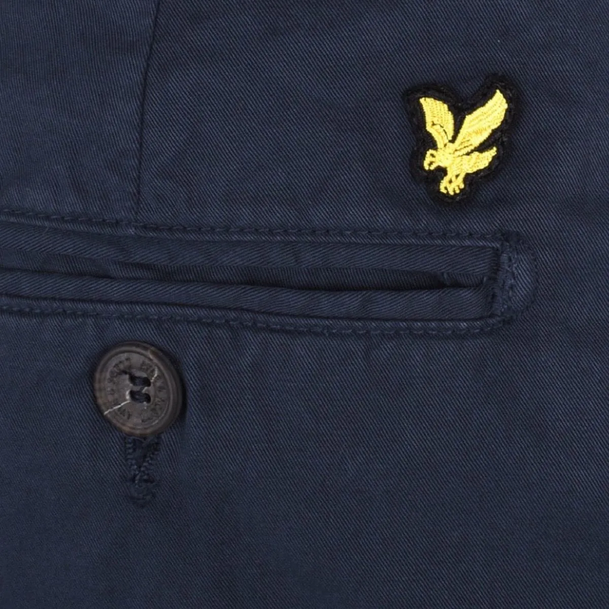 Lyle and Scott Anfield Core Chino Shorts in Dark Navy