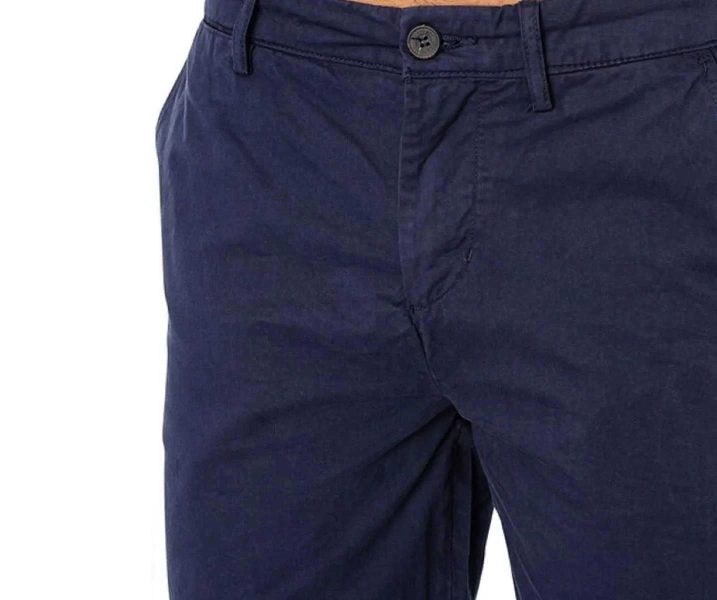 Lyle and Scott Anfield Core Chino Shorts in Dark Navy