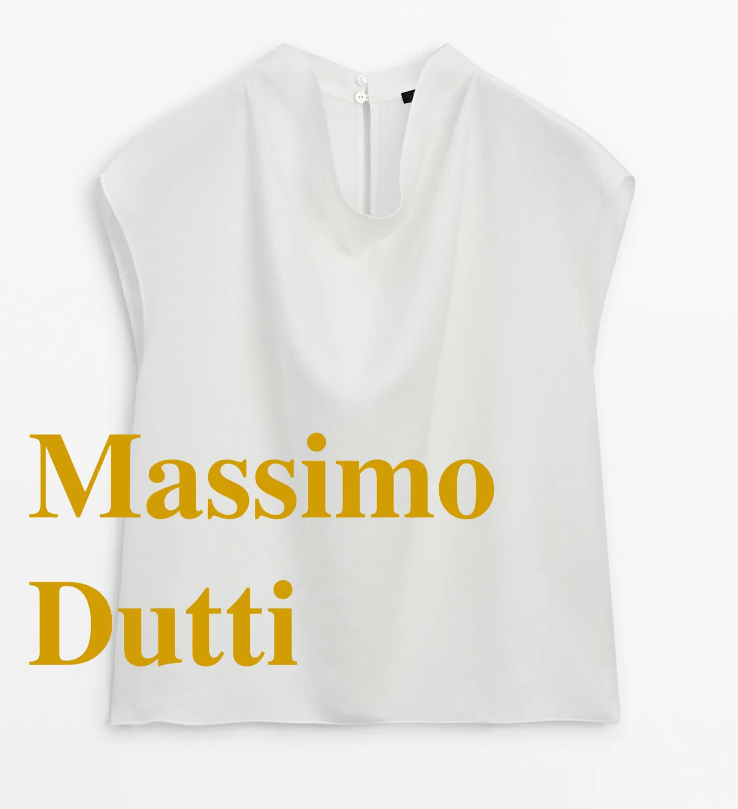 Massimo Dutti Casual Linen Tops