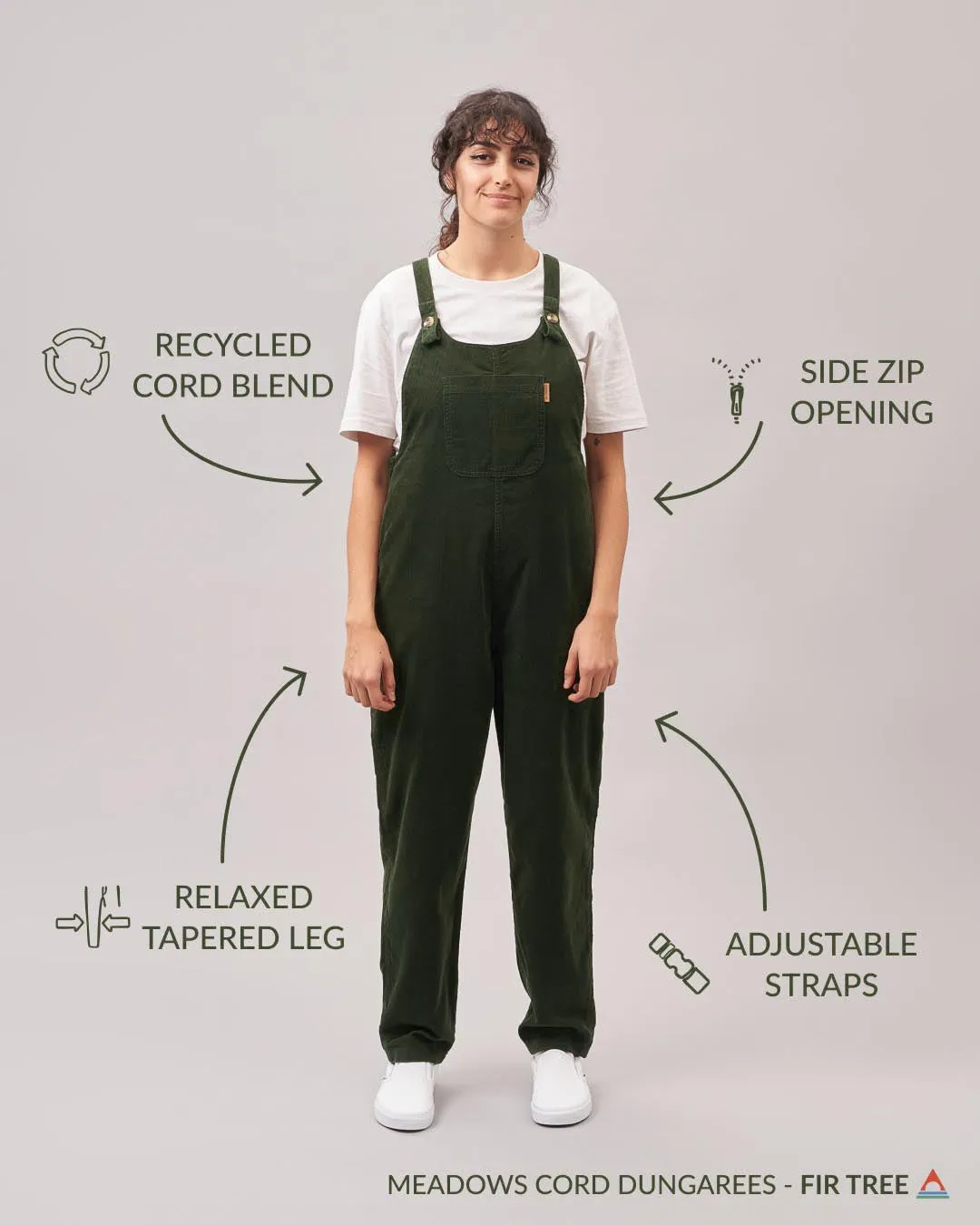 Meadows Cord Overalls