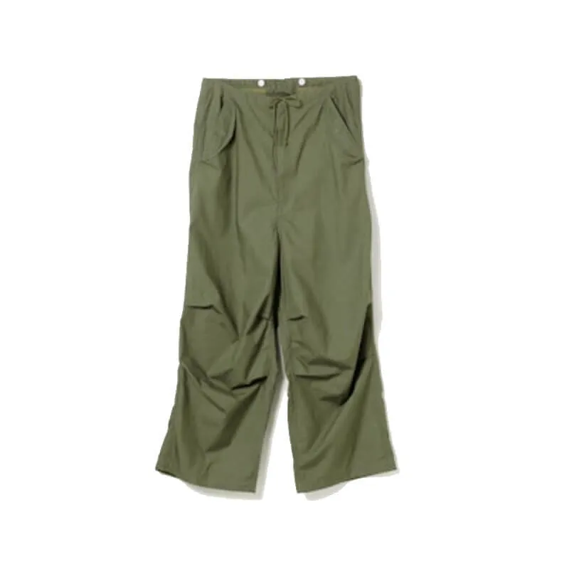 Military Style Overalls in Olive Color