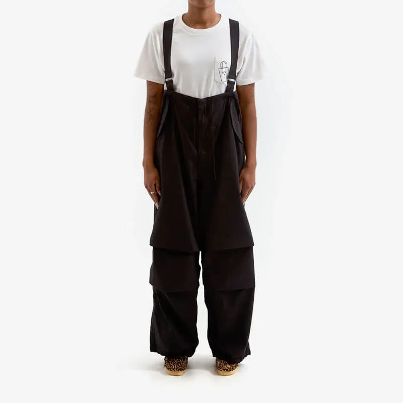 Military Style Overalls in Olive Color