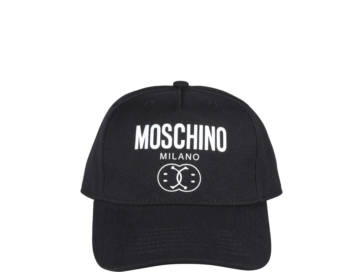 Moschino Logo Printed Cap