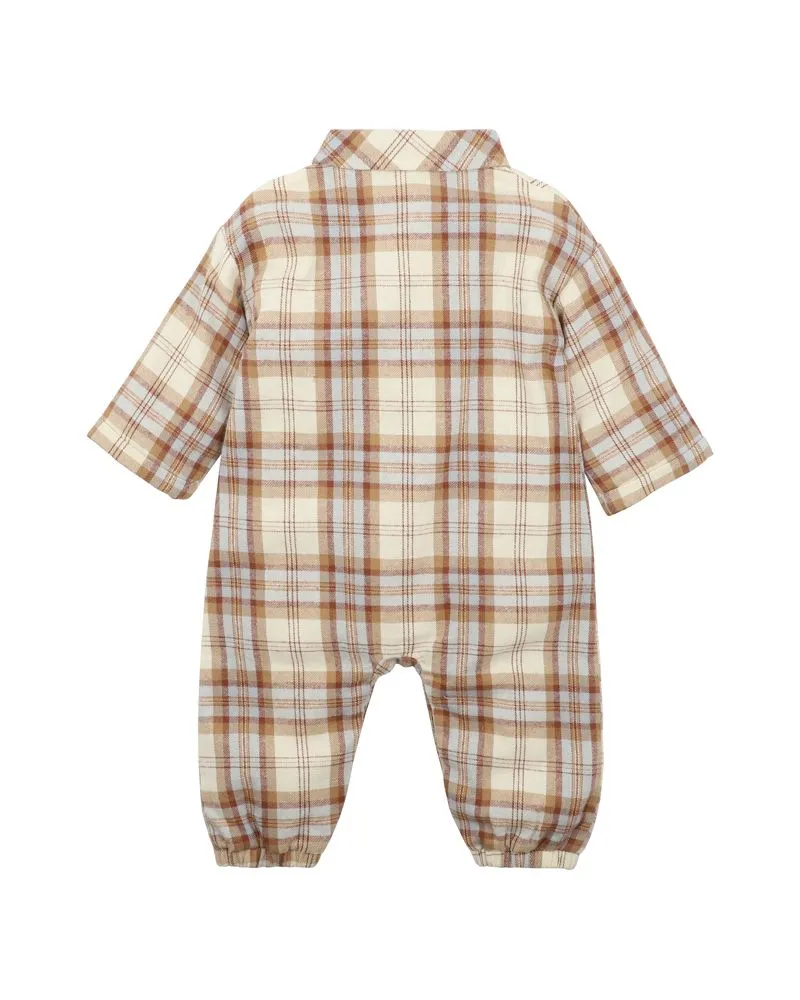 Nevada Check Shirt Romper