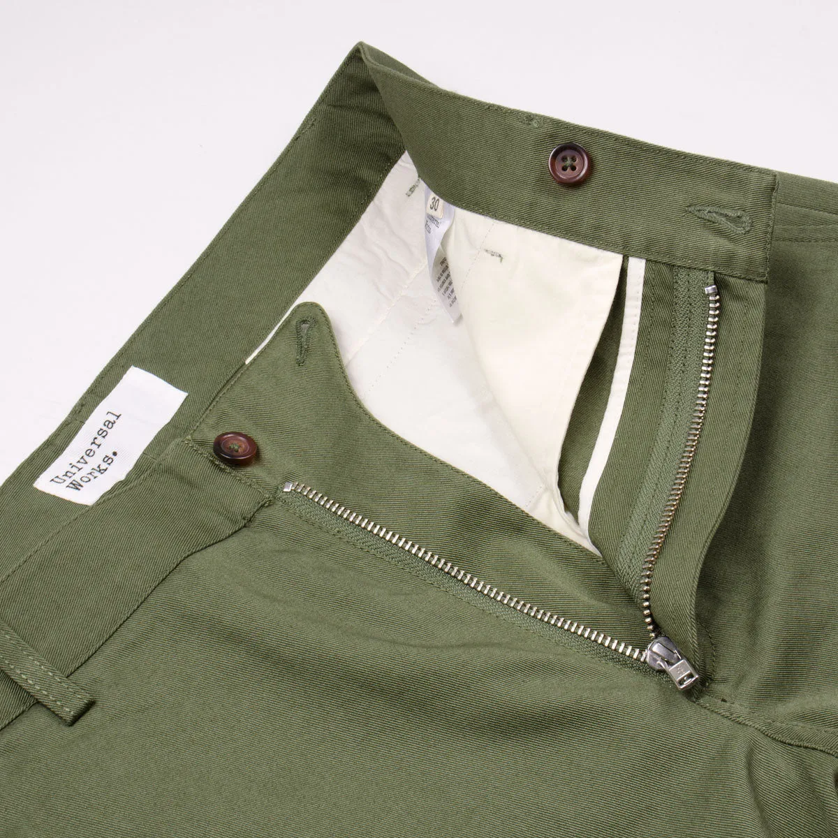 Light Olive Aston Pant Twill