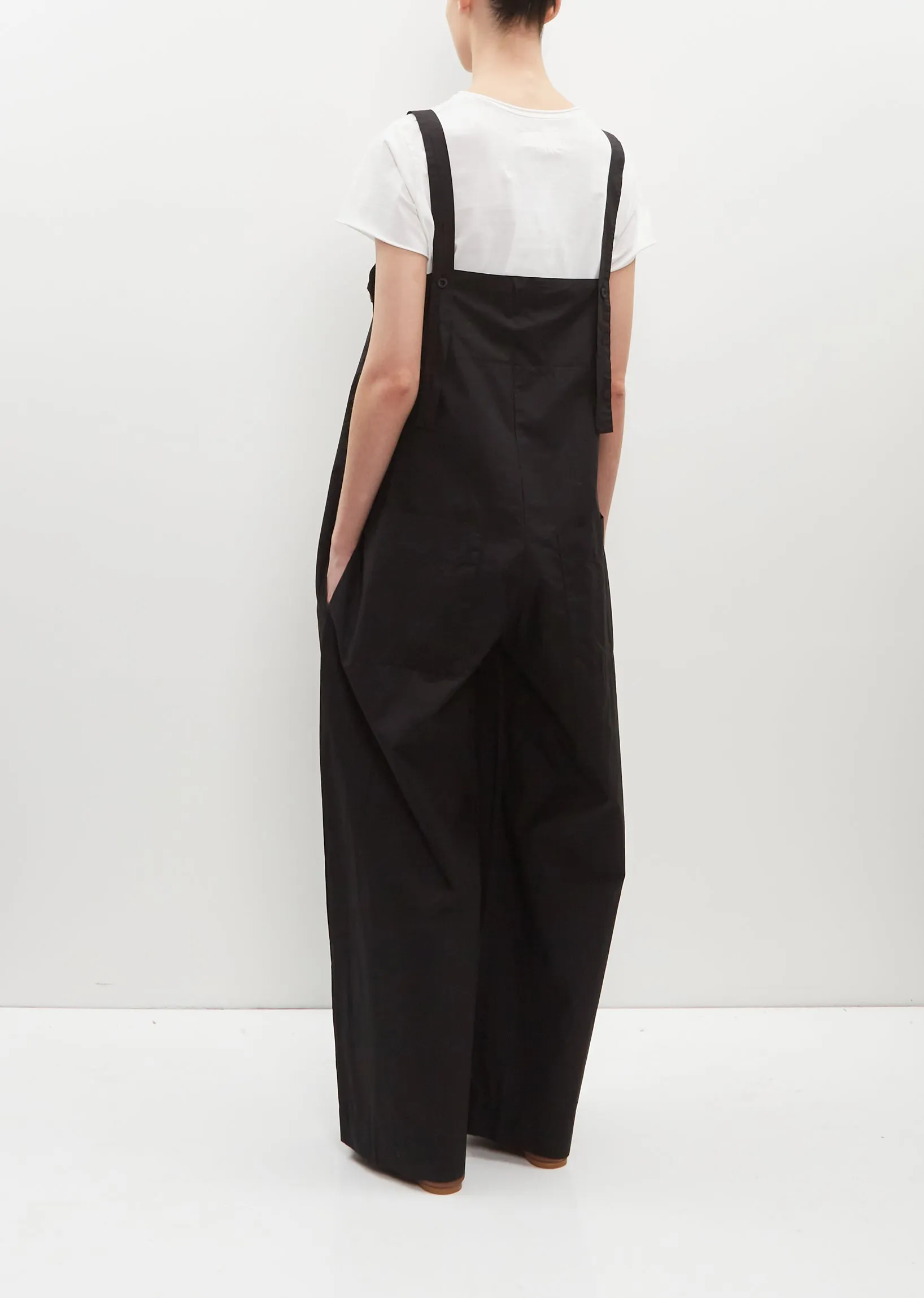 Black Paolina Overalls