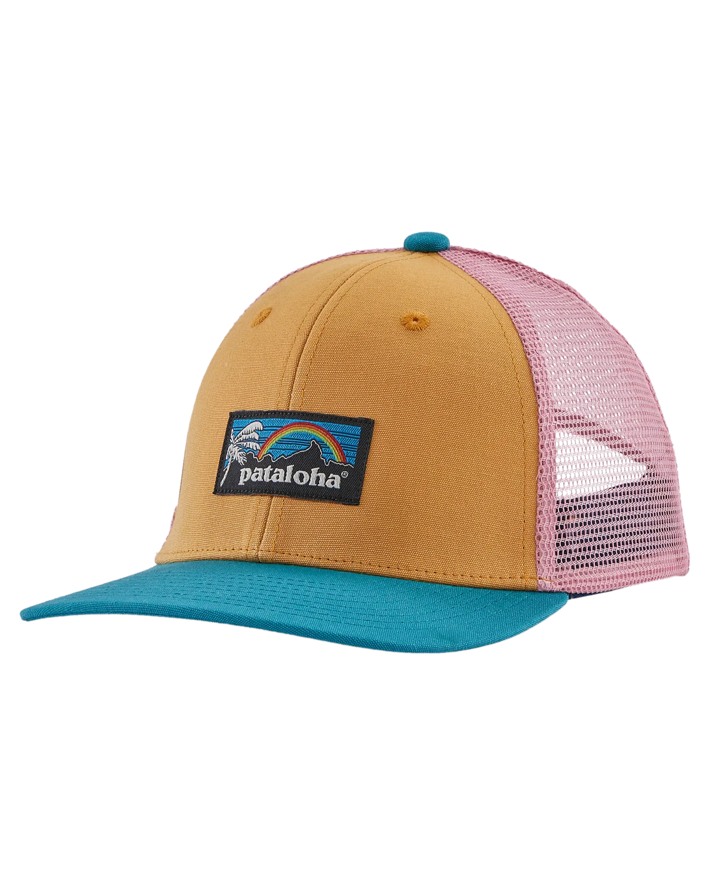 Patagonia Kids' Trucker Hat Dried Mango