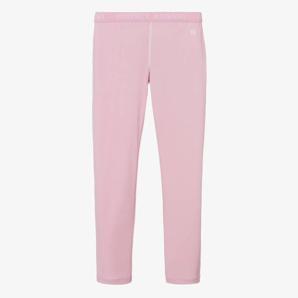 Pink Thermal Star Leggings