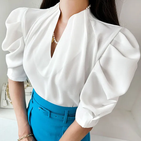 Plain Short Sleeves Party Style Office Style Elegant Style