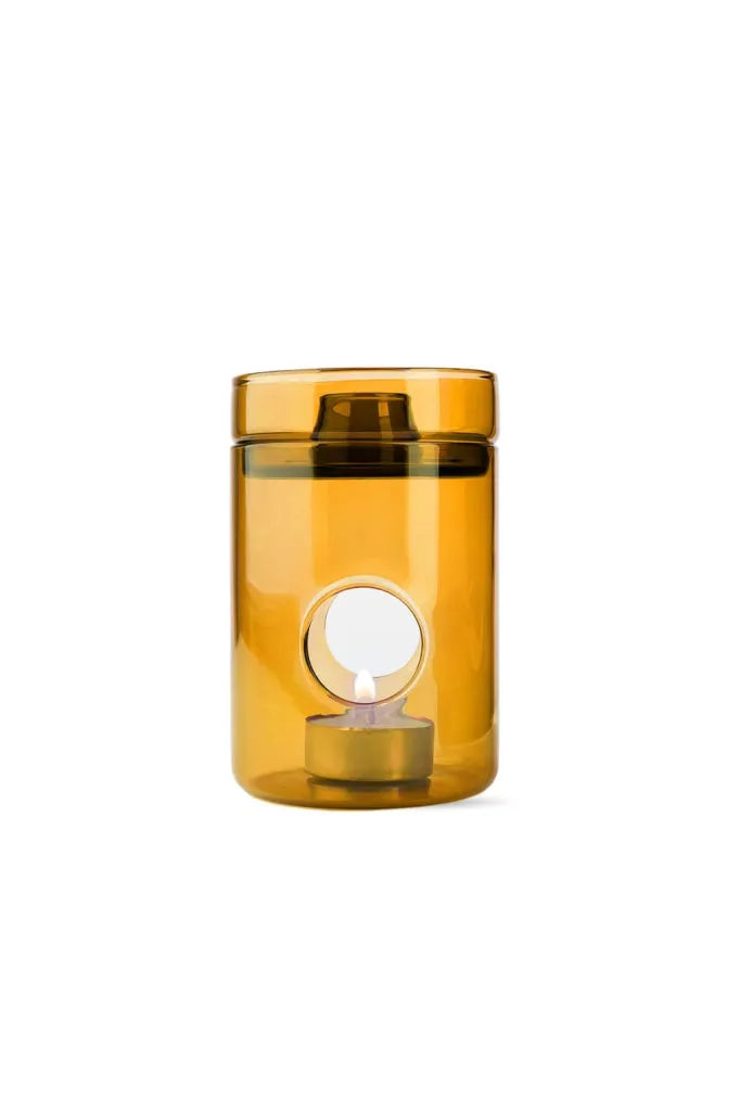 Studio Milligram Yellow Oil Burner Gift Boxed Set