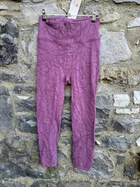 Purple Leggings UK 14