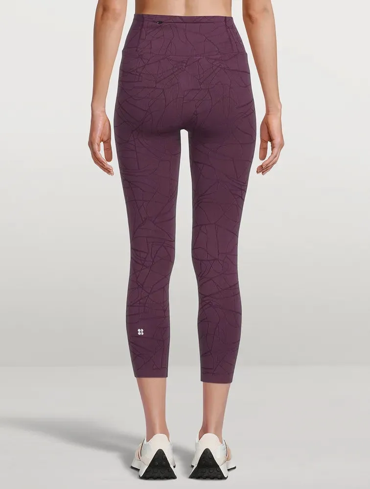 Purple Leggings UK 14