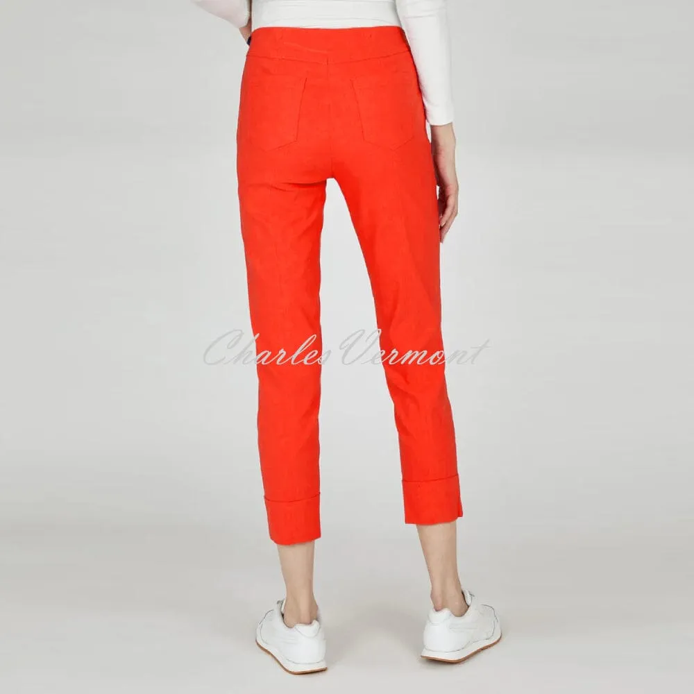 Bella 09 - 7/8 Cropped Trouser (Orange)