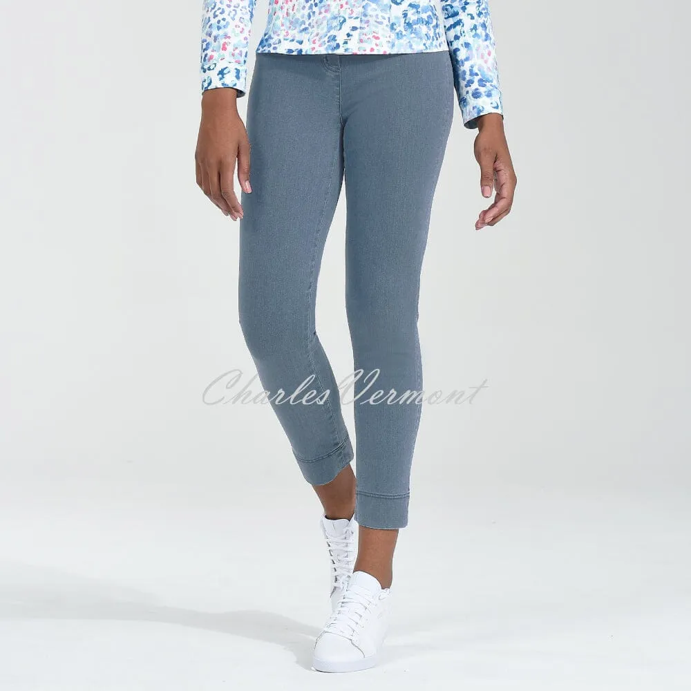 Robell Crop Jeans Light Blue