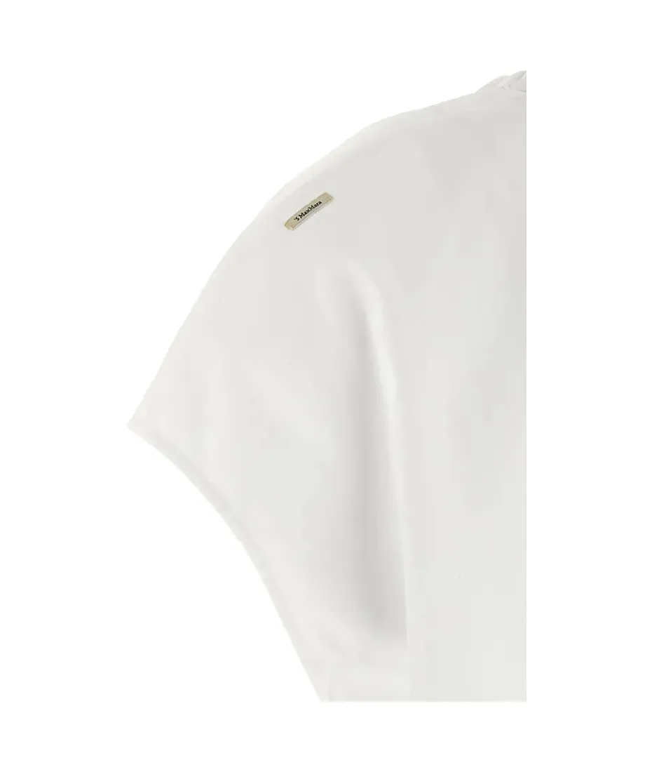 S Max Mara Plain Cotton Tops