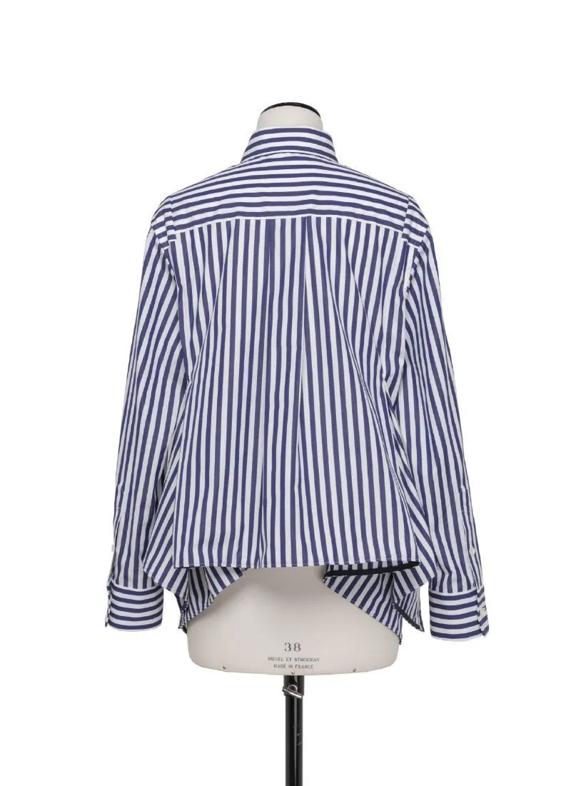 Unisex Street Style Stripes Plain Cotton Logo