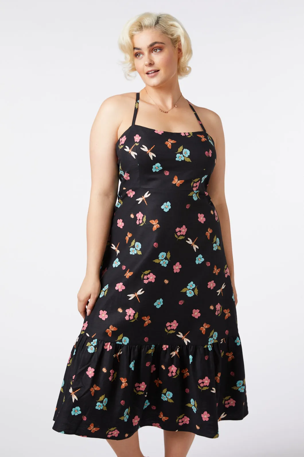 Serena Flora Sun Dress