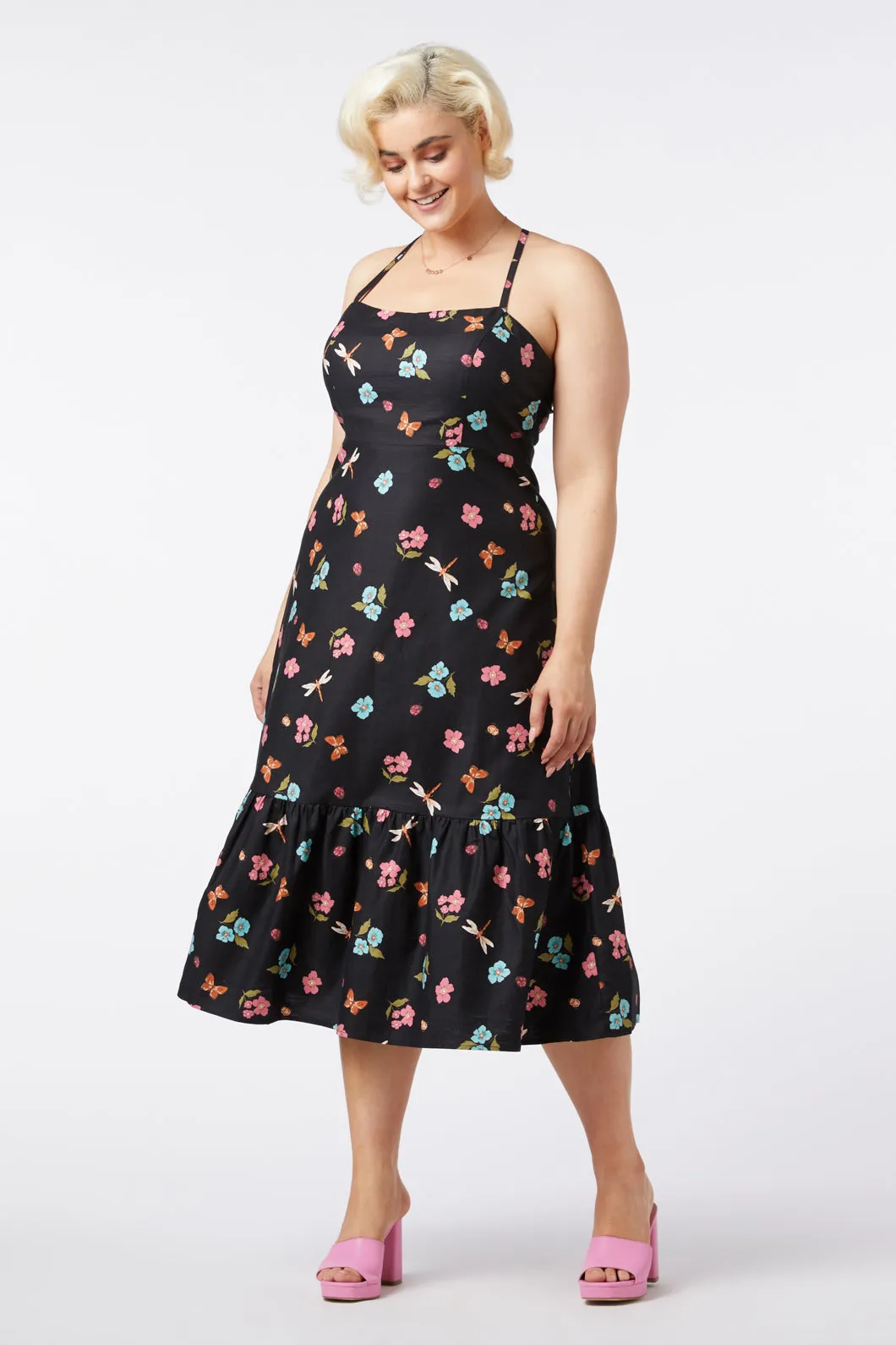 Serena Flora Sun Dress