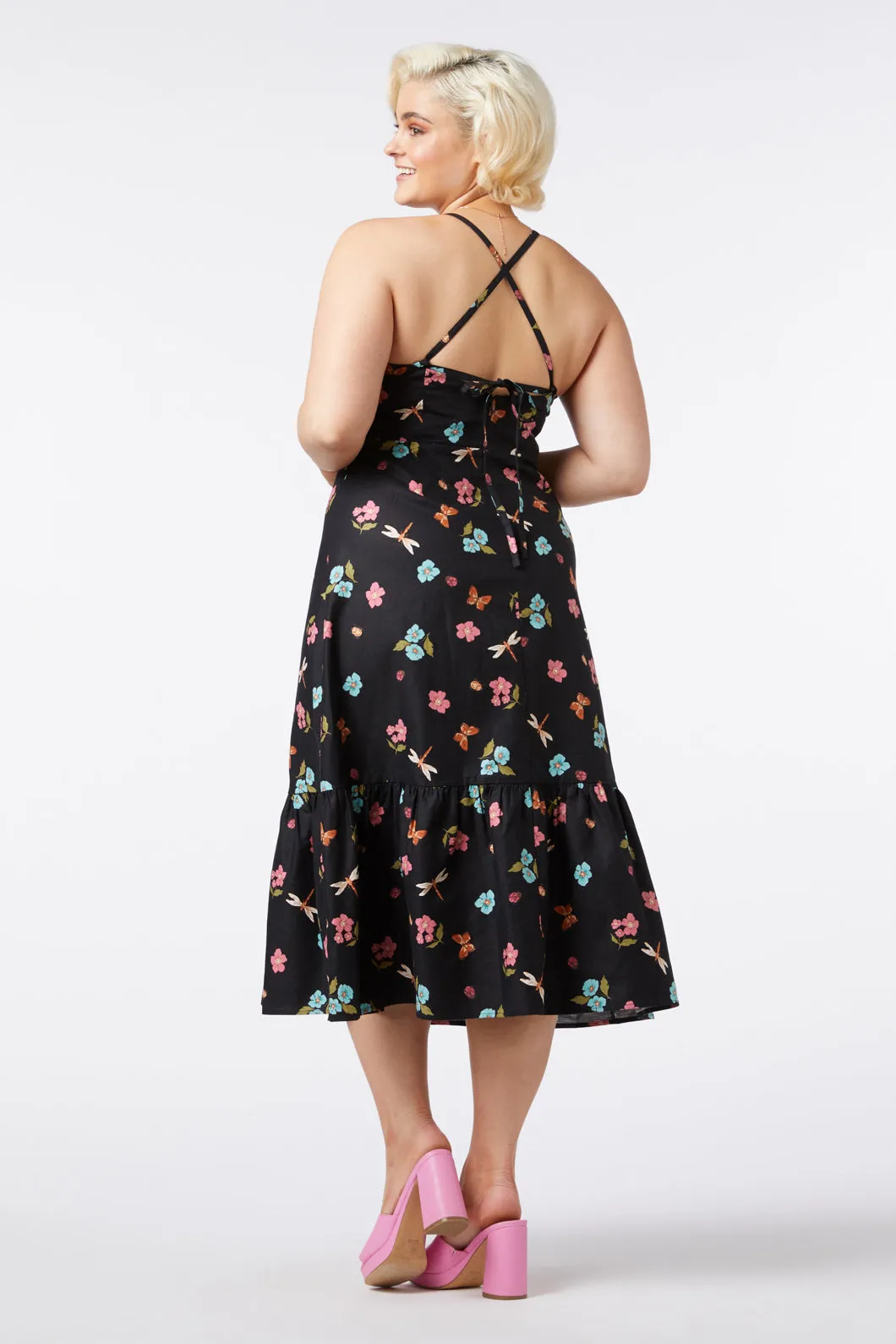 Serena Flora Sun Dress