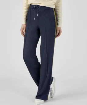 Wide-leg Trousers Side Stripe