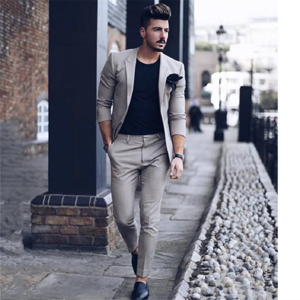 Trendy Men's Spring Fashion Dope Outfits Men's Suits