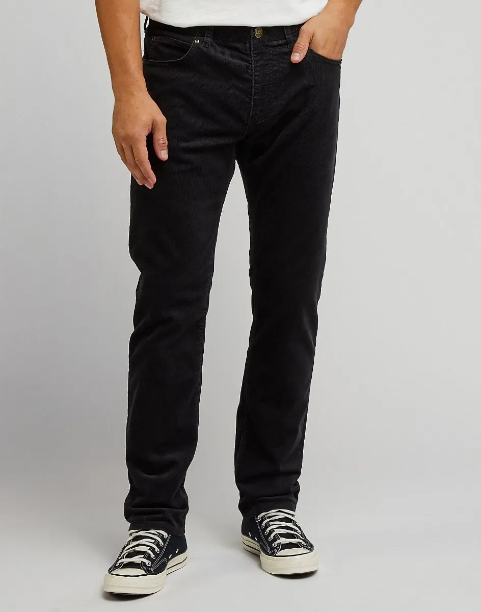 Slim Fit Corduroy Jeans by Lee in MVP Charcoal