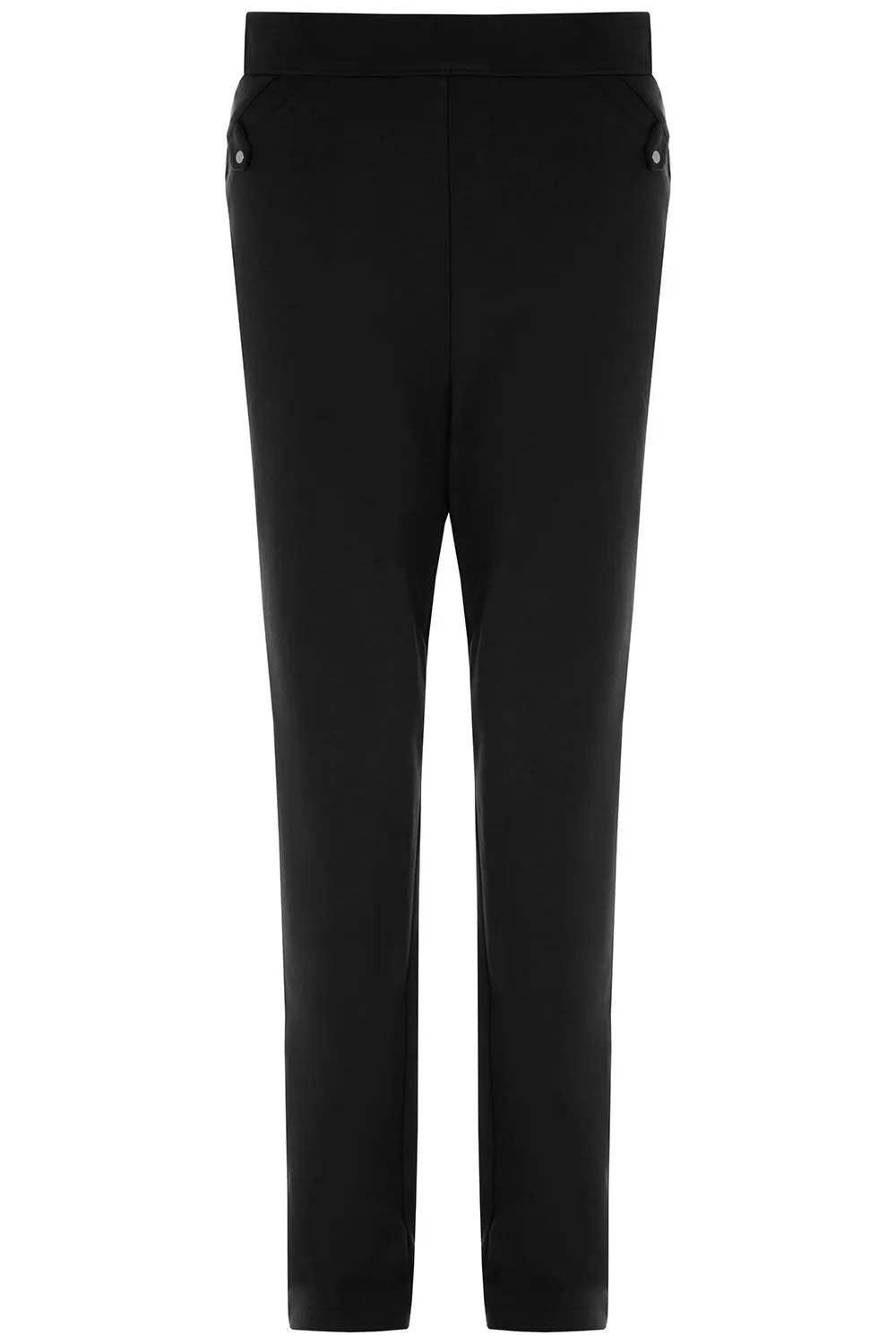 Trendy Slim Fit Ponte Elasticated Trousers