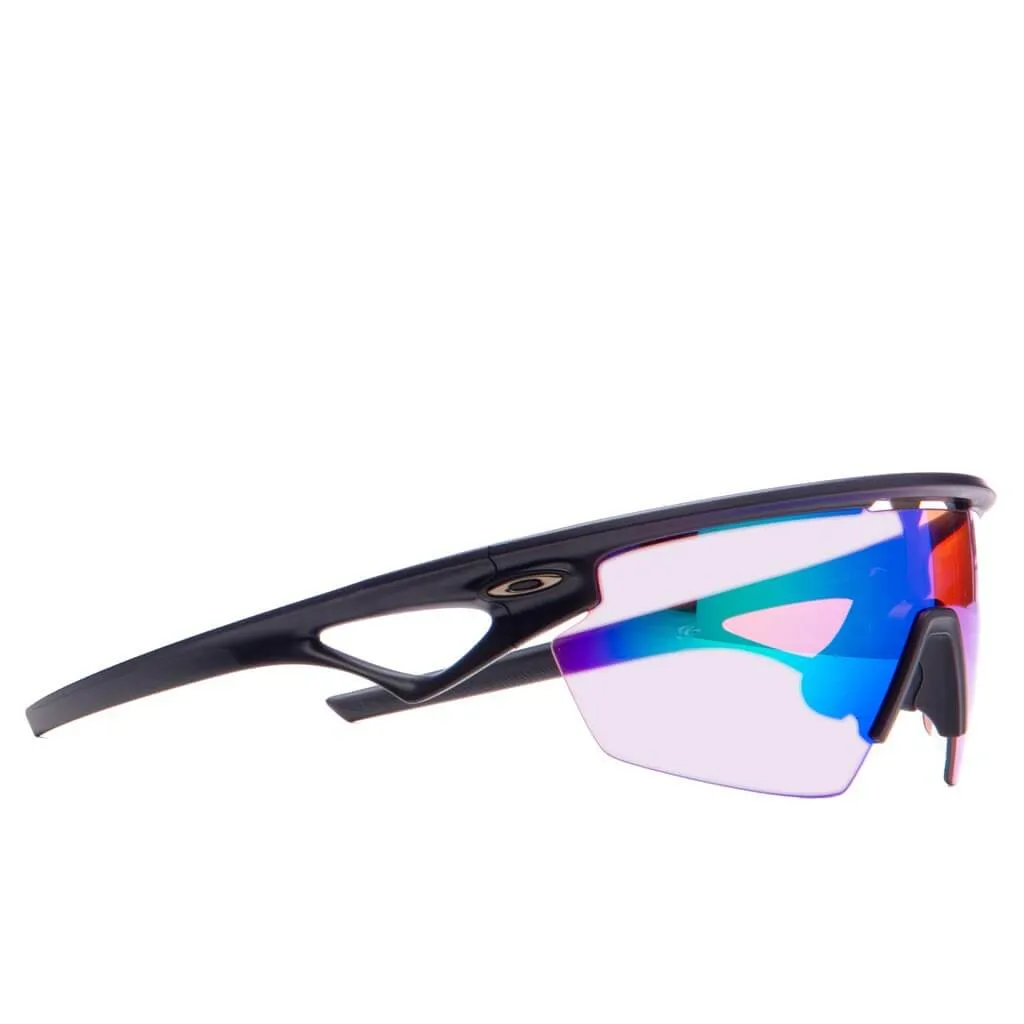 Matte Black Sunglasses with Prizm Golf Lenses