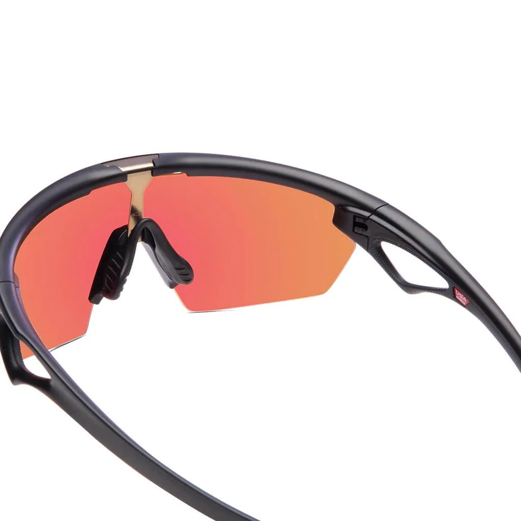 Matte Black Sunglasses with Prizm Golf Lenses