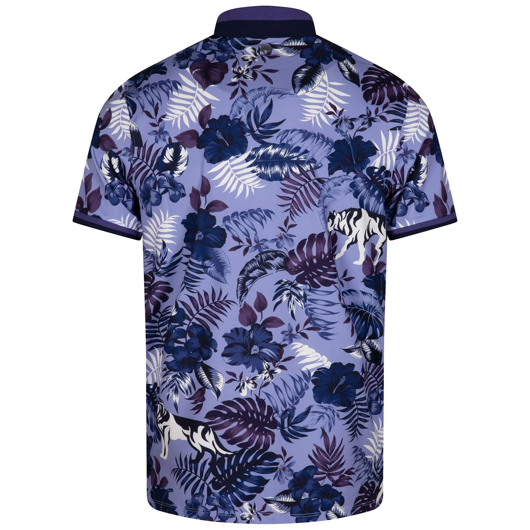 SU24 Floral Wolf Jungle Polo Iz