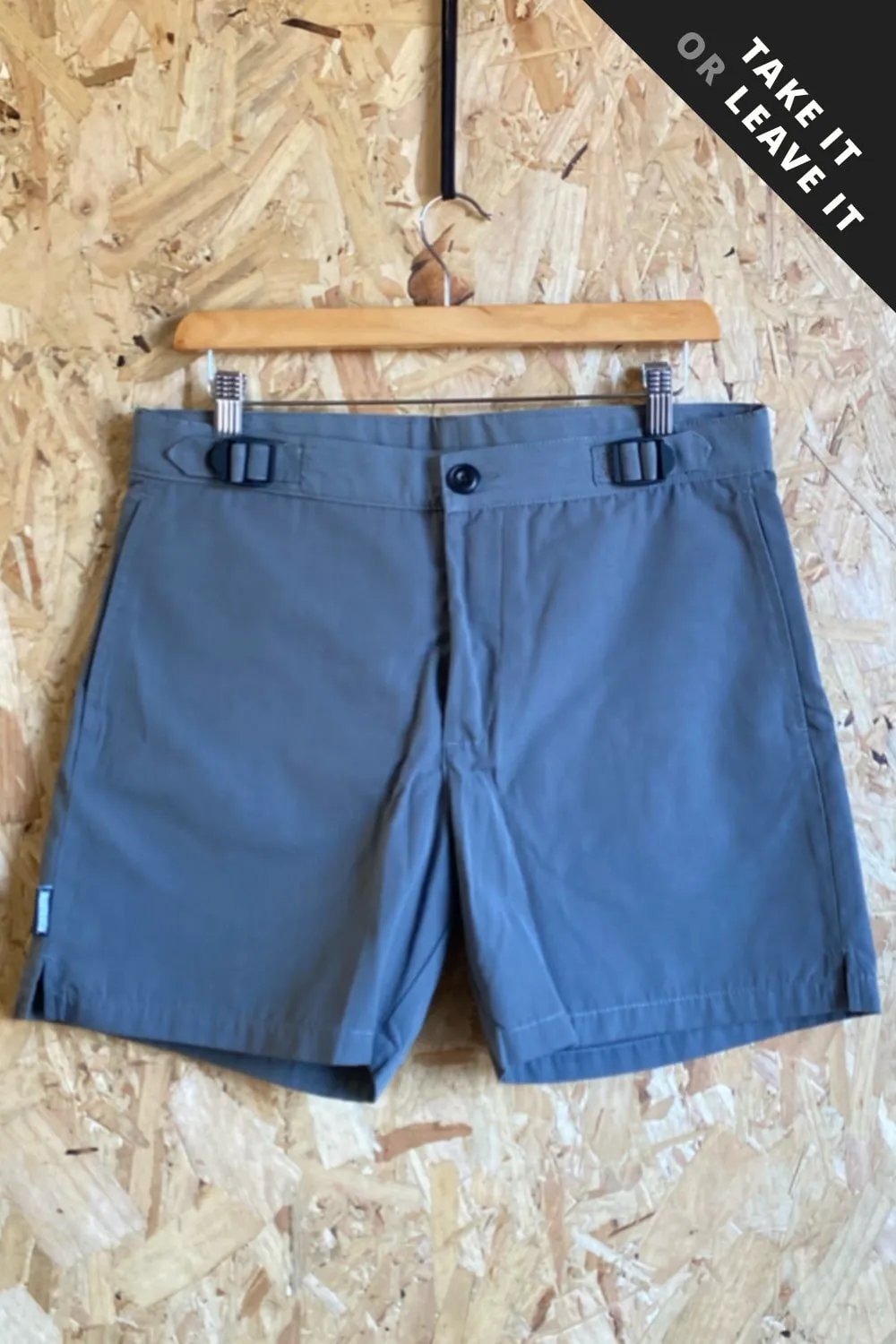 TAKE #253 - Men's Action Shorts V1 in Grey (Size 32)