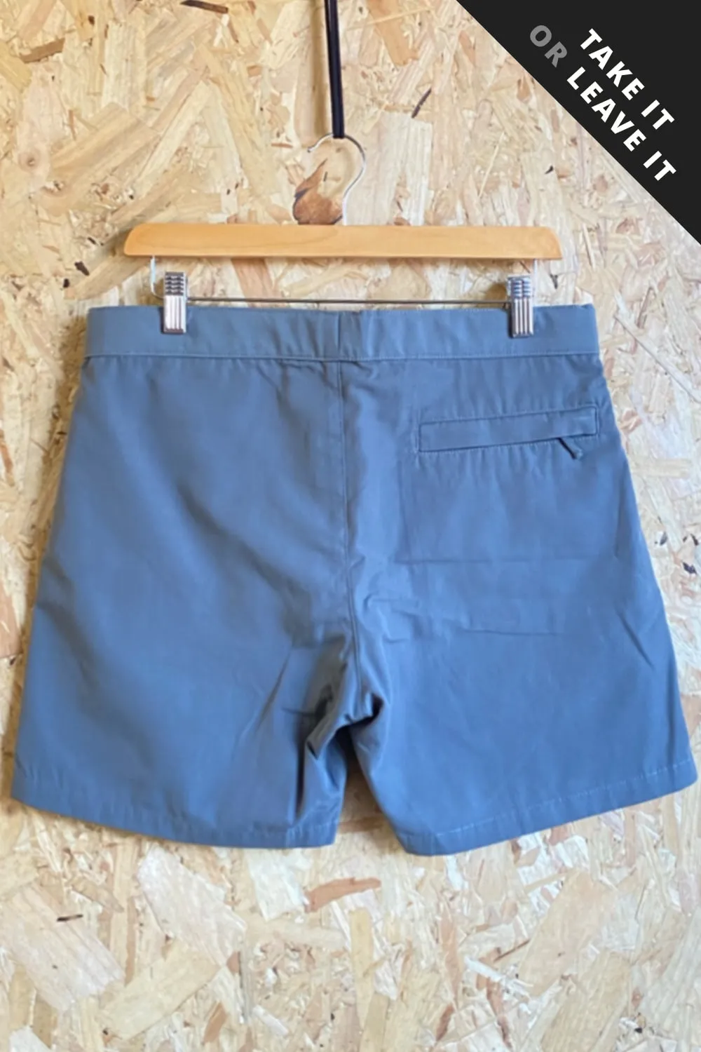 TAKE #253 - Men's Action Shorts V1 in Grey (Size 32)