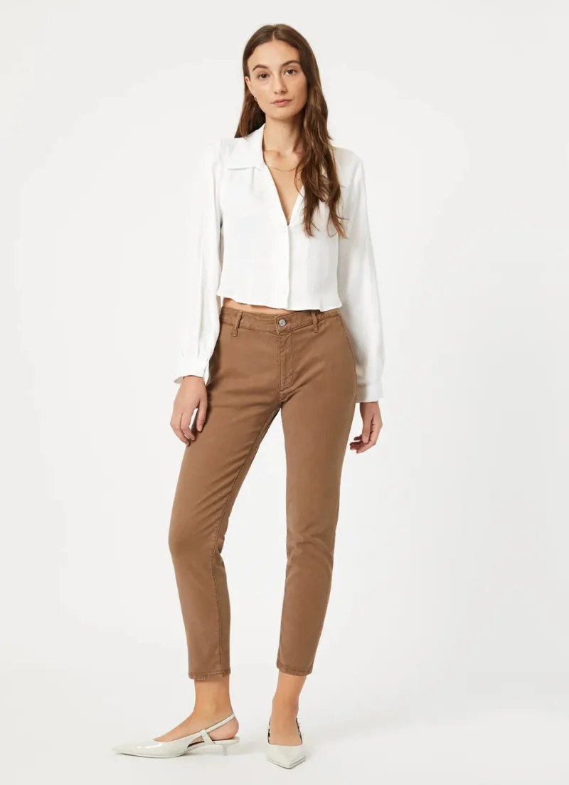 Luxe Twill Tiger's Eye Brooke Chino