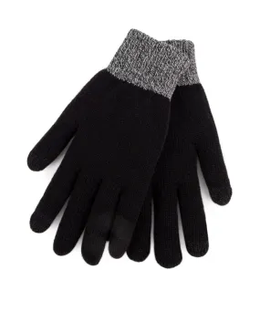 Totes Men's SmarTouch Gloves With Brushed Inner Stretch Knitted