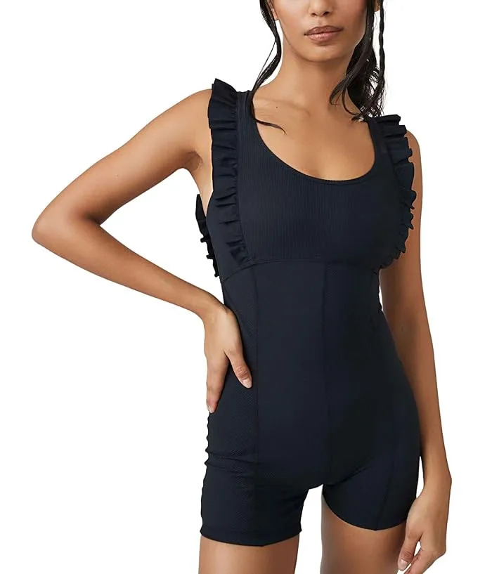 Trendy Ruffle Me Up Rompers by FP Movement