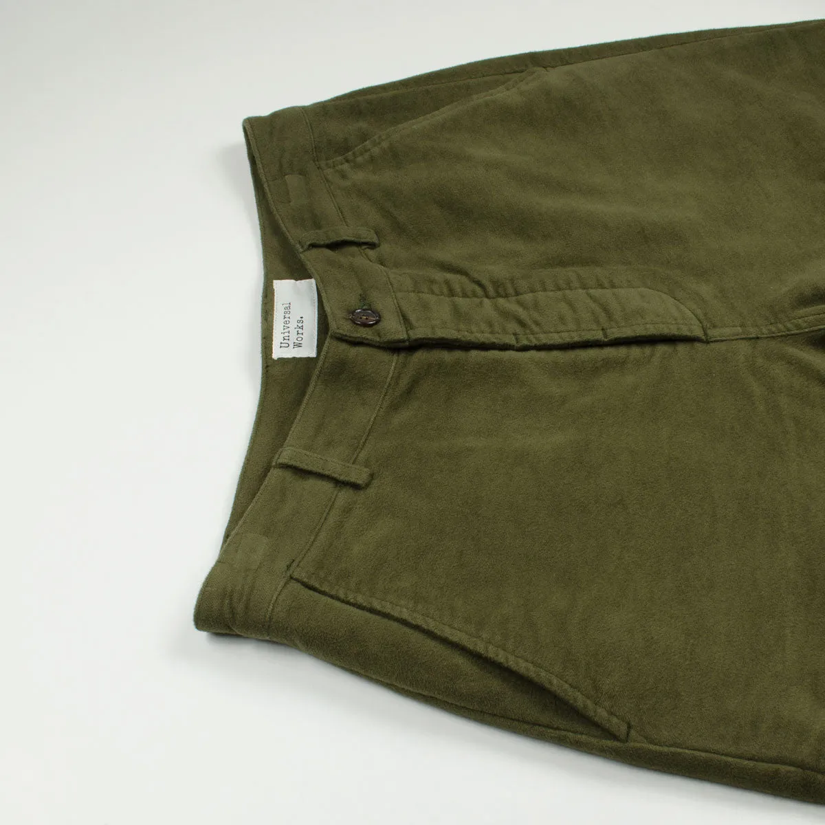 Moss Military Chino Moleskin