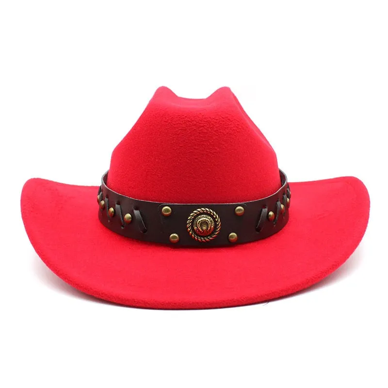 Vintage Casual Cowboy Hat for Men and Women