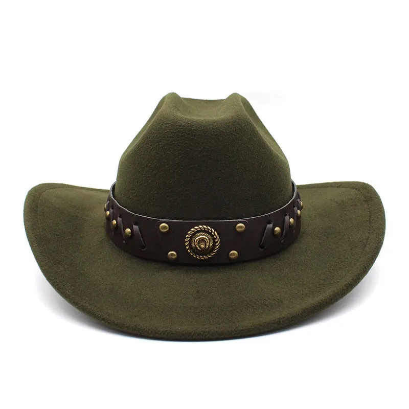 Vintage Casual Cowboy Hat for Men and Women