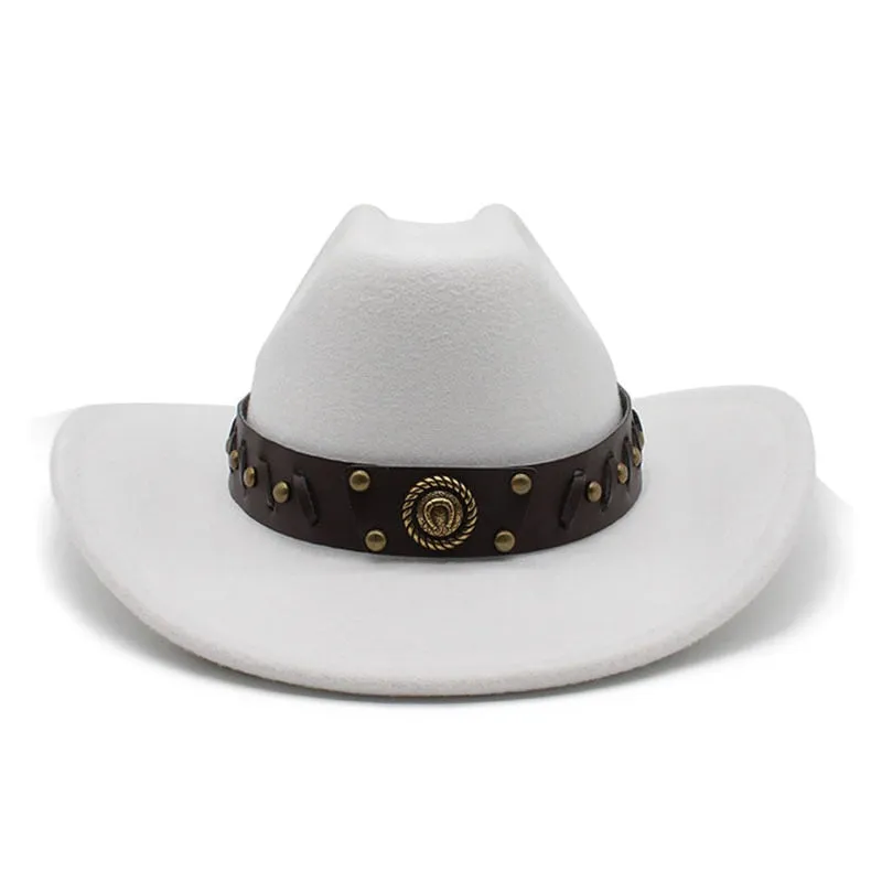 Vintage Casual Cowboy Hat for Men and Women