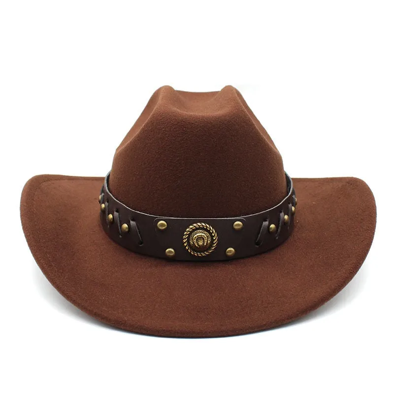 Vintage Casual Cowboy Hat for Men and Women