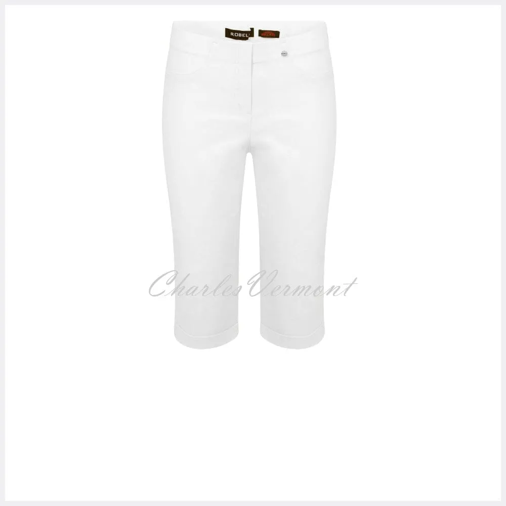 White Bermuda Short 51625-5499-10 Robell Bella 05