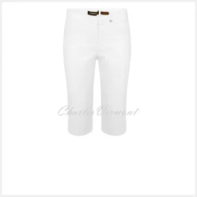 White Bermuda Short 51625-5499-10 Robell Bella 05