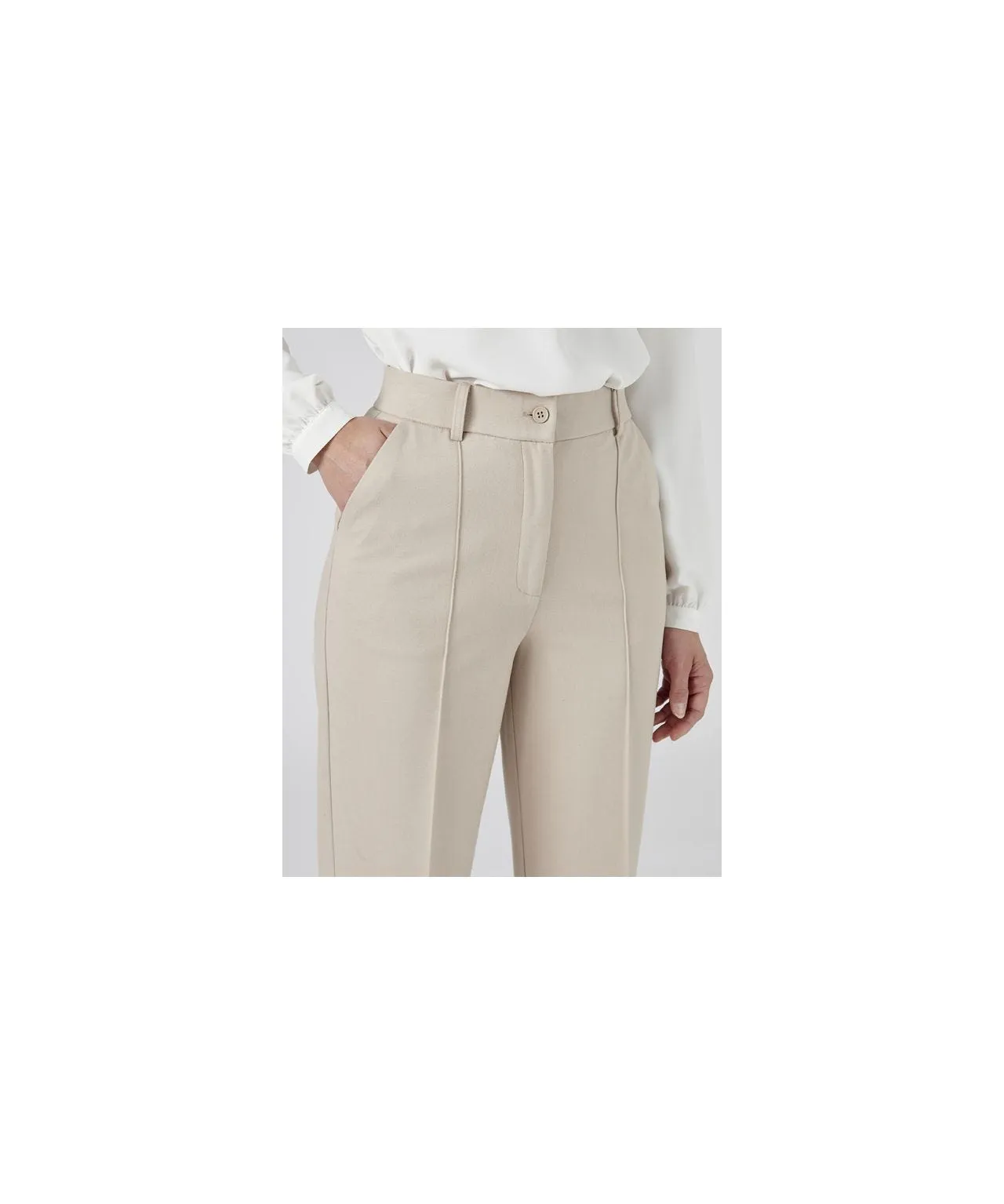 Knit Wide-leg Trousers