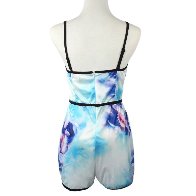 Ladies' Rompers & Jumpsuits - Sexy Sleeveless Playsuit Bodysuits