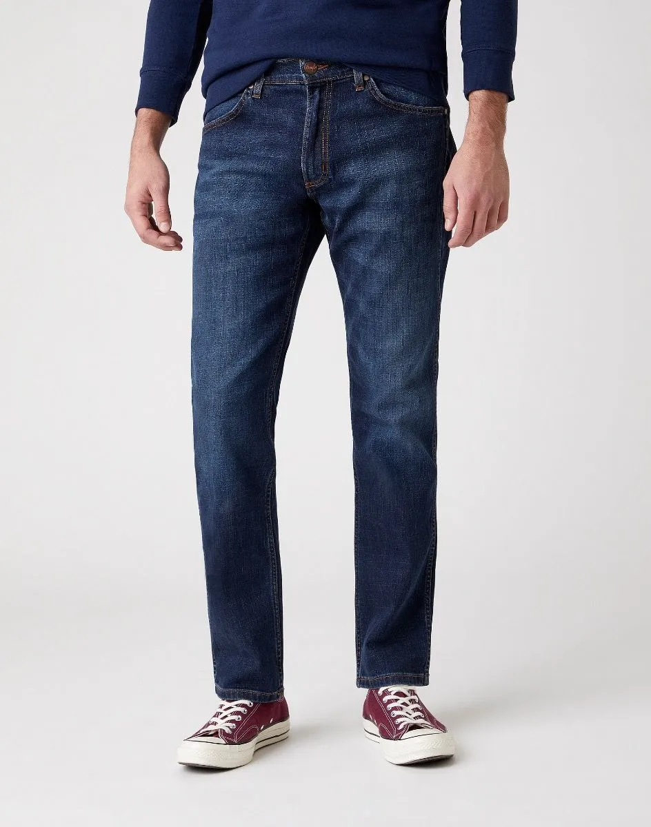 Wrangler Greenboro Modern Straight Denim Jeans El Camino