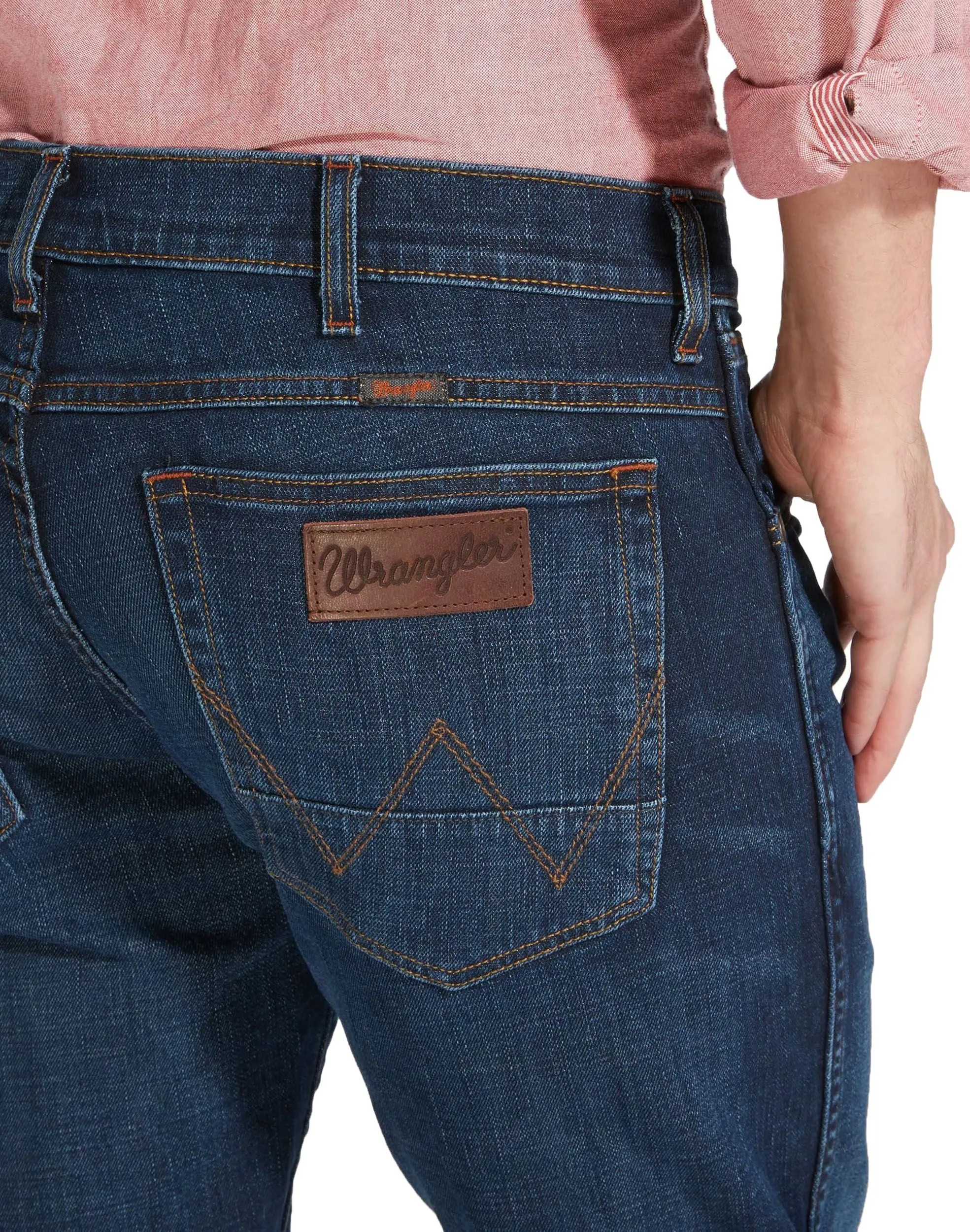 Wrangler Greenboro Modern Straight Denim Jeans El Camino