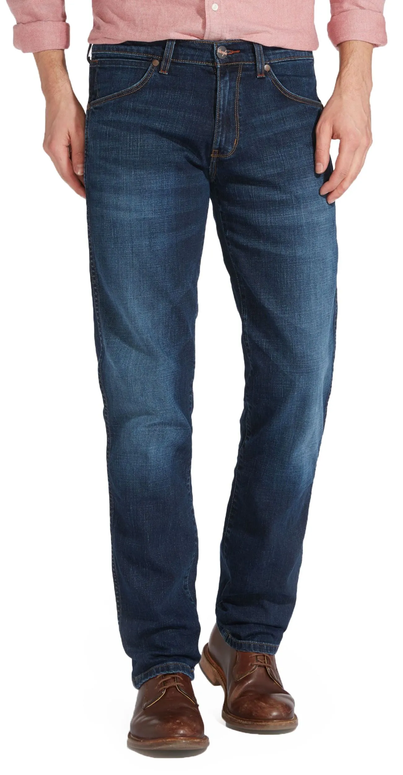 Wrangler Greenboro Modern Straight Denim Jeans El Camino