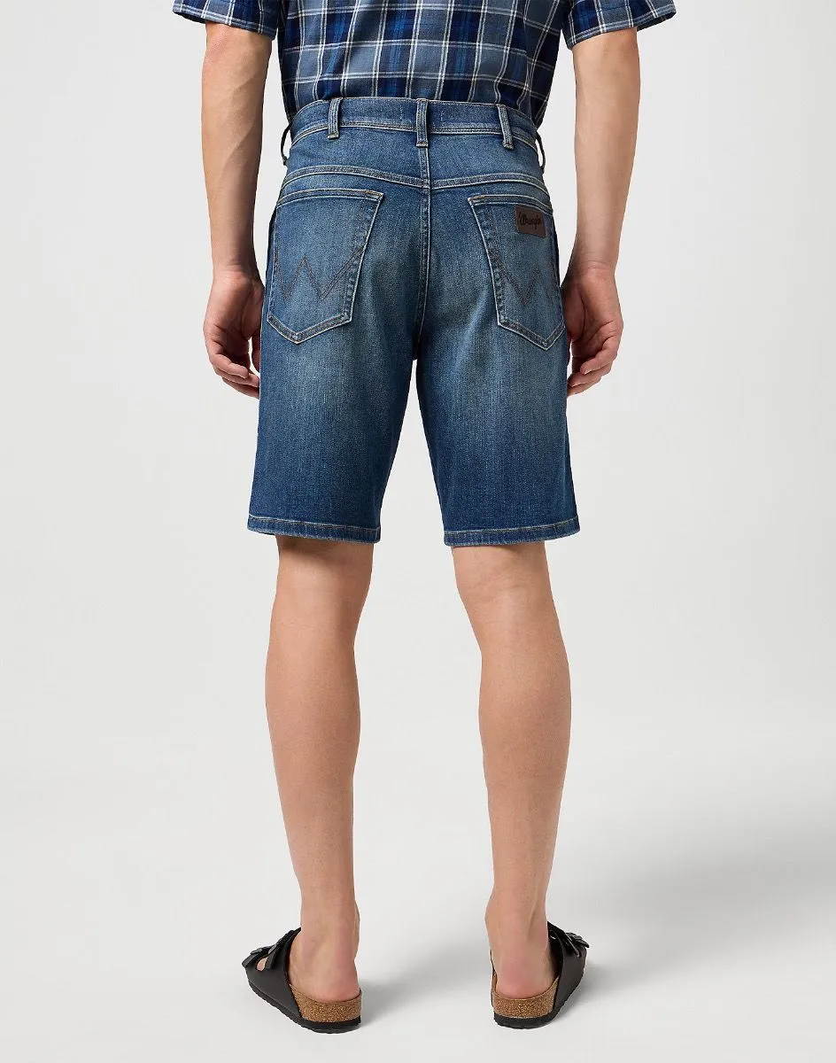 Wrangler Texas Hare Denim Stretch Shorts